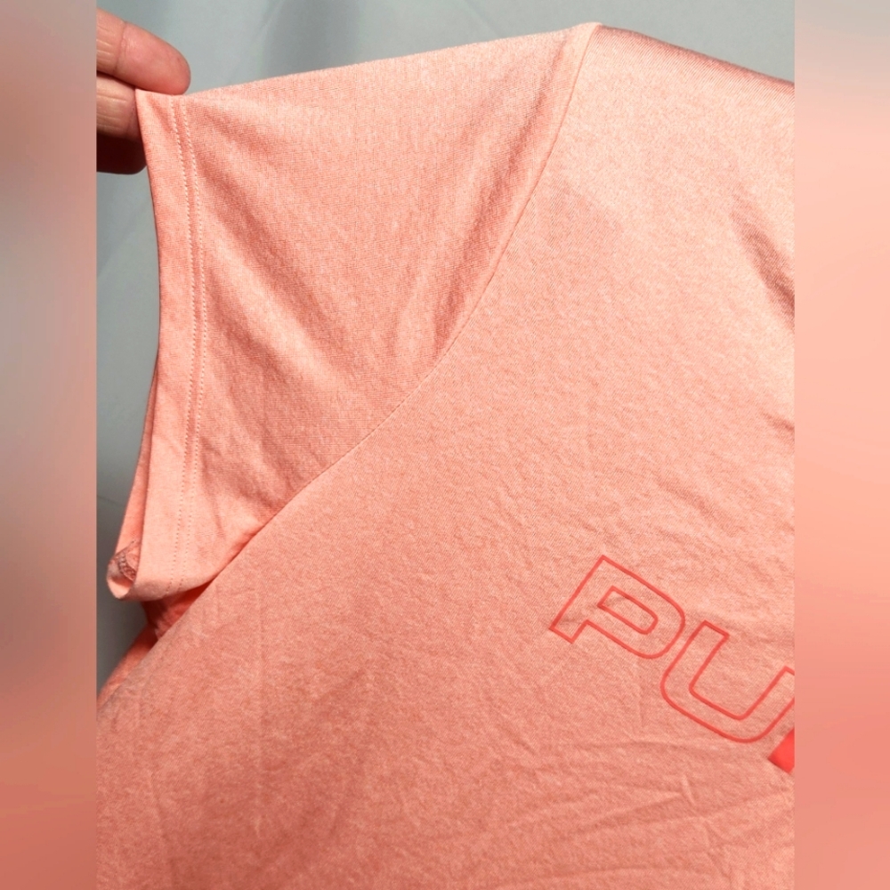 🌸 3/$25 🌸 Puma Women's Relaxed Coral Tee-Size XL - Picture 4 of 6